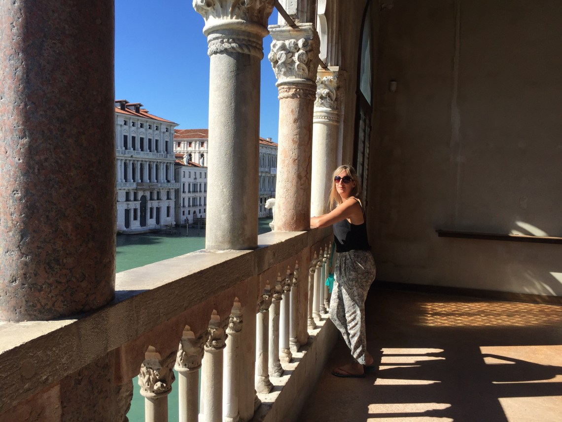 The grande canal in Venice 