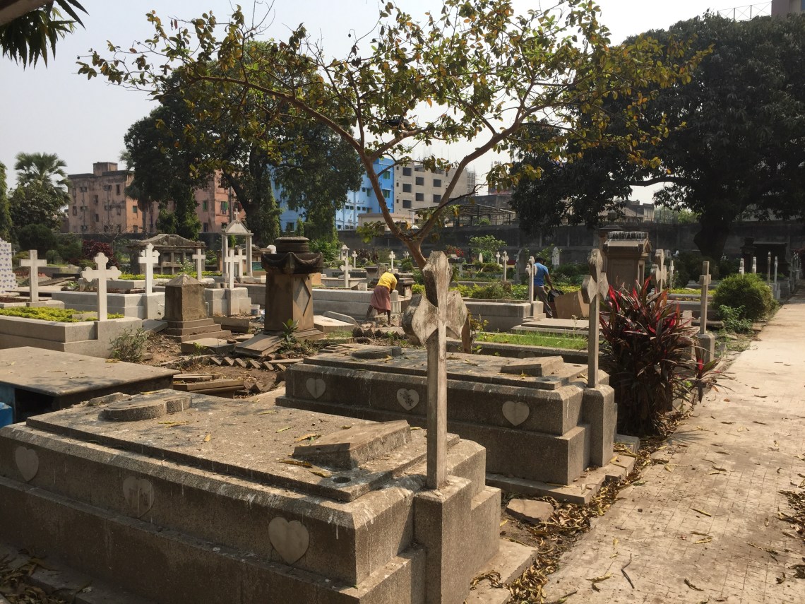 A British graveyard in India 