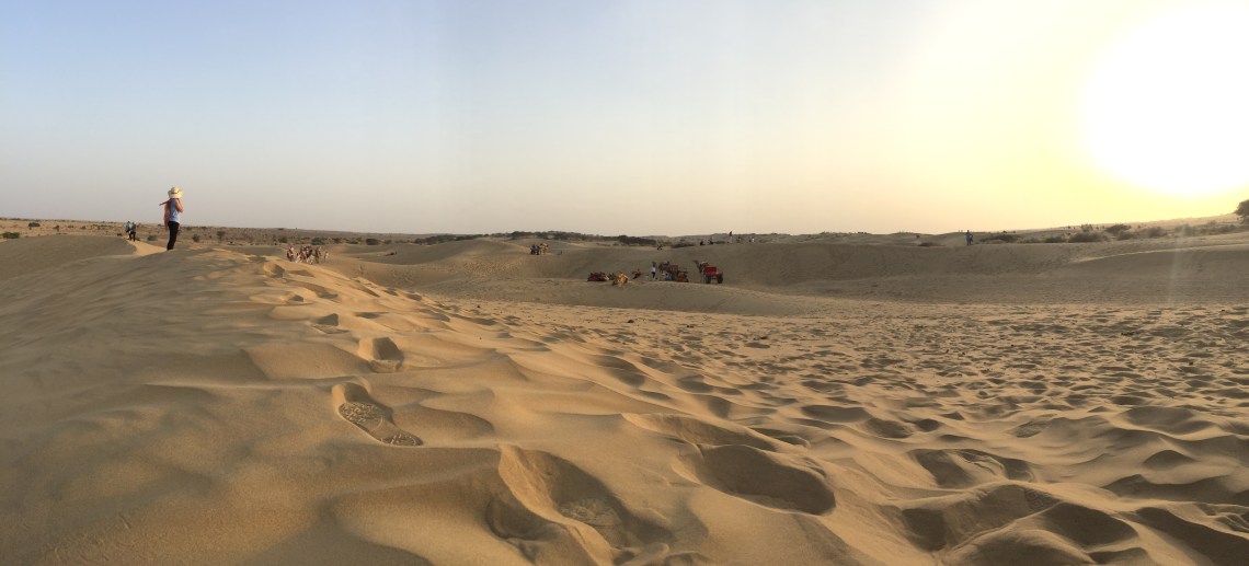 Sand dunes, Thar desert