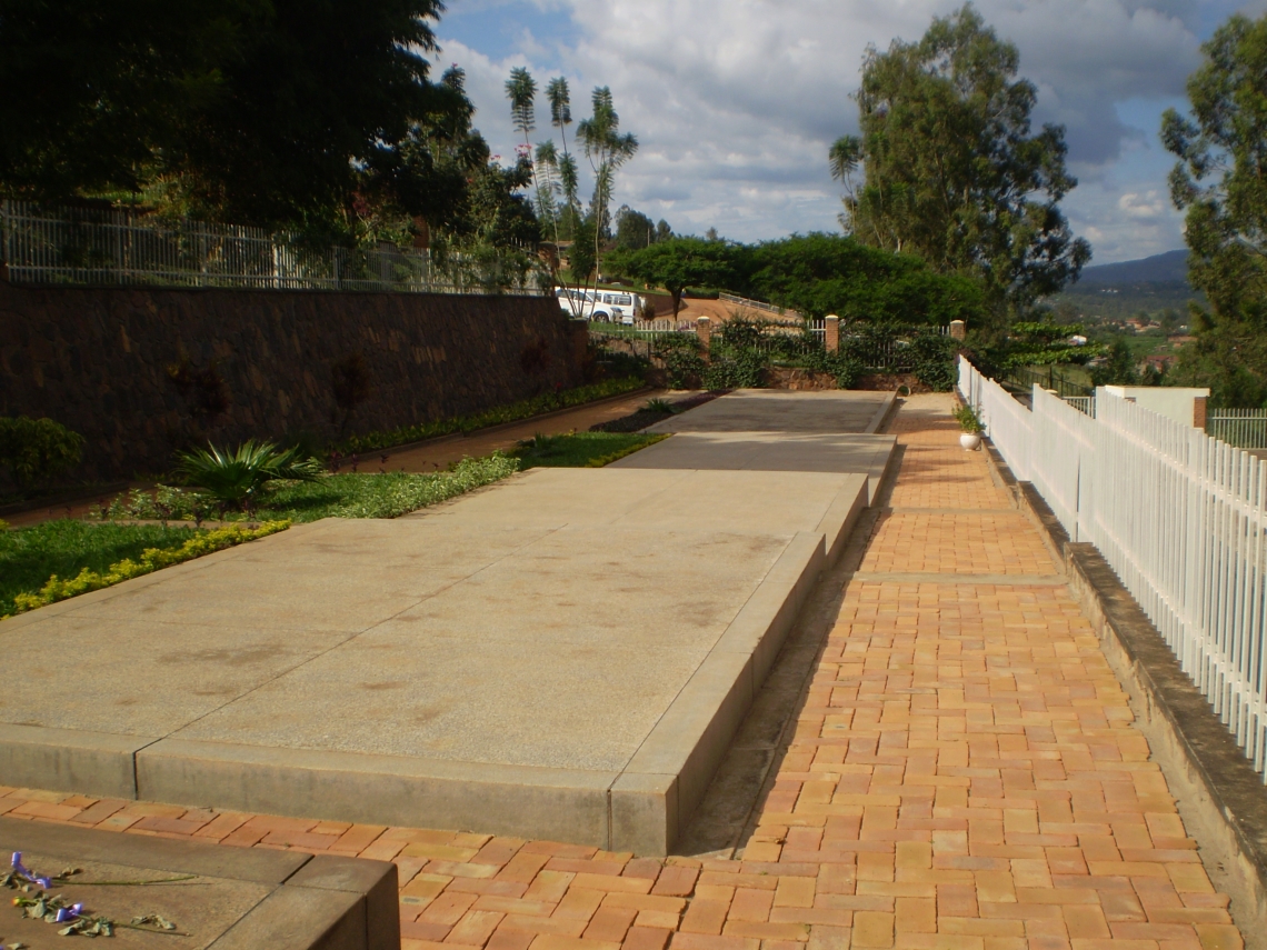 Kigali Genocide Memorial Centre, Rwanda, graves