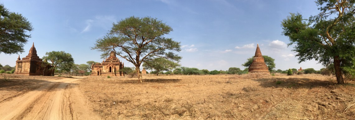 Temples in Bagan, Myanmar 